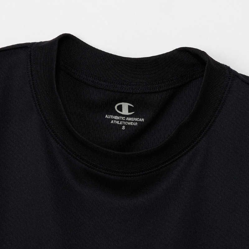  チャンピオン SHORT SLEEVE T-SHIRT Sサイズ ブラック C 3-CS 390 その他 介護用衣料 寝巻き