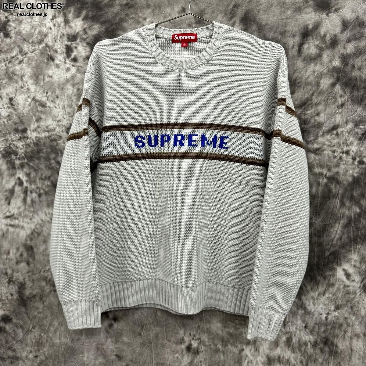 supreme 23aw Chest Stripe sweater