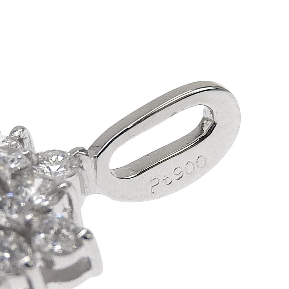 本物保証】 新品同様 ペンダント トップ 約3.4g プラチナ Pt900 メレ