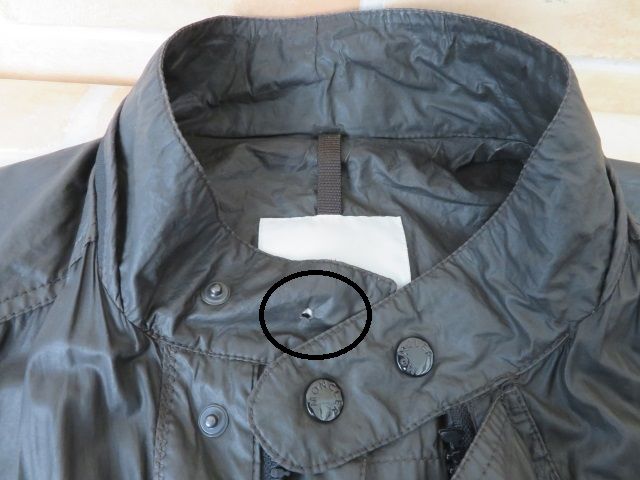 中古】 MONCLER モンクレール ジップジャケット 薄手 ブルガリア製