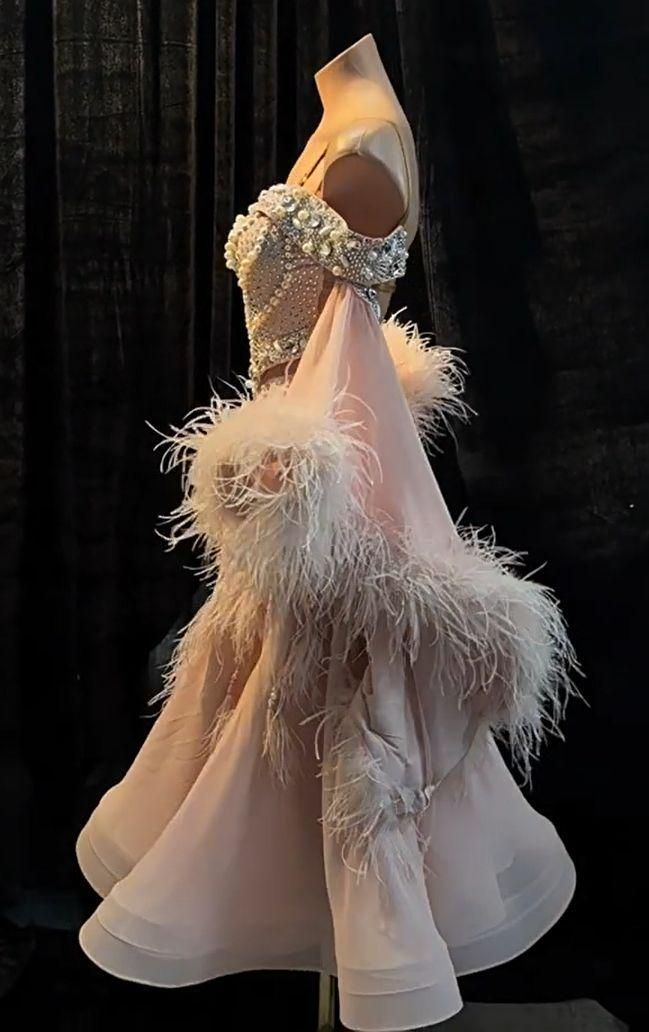 オーダーメイド 社交ダンス衣装 色変更可 スタンダードドレス オーダー