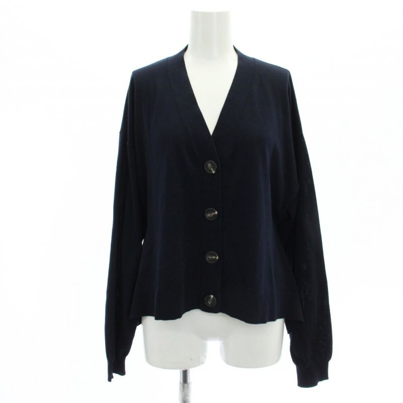 エンフォルド ENFOLD 24SS WAVE DRAPE CARDIGAN カーディガン ニット  