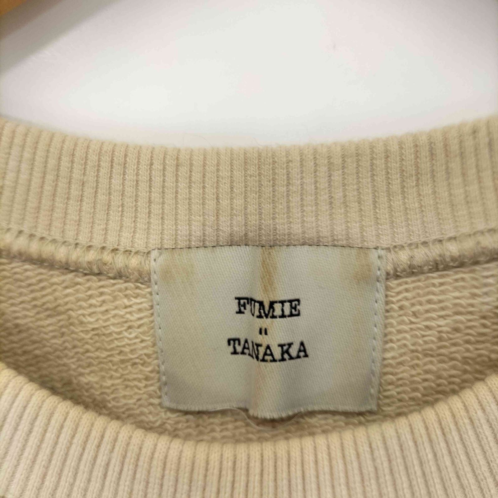 フミエタナカ FUMIE＝TANAKA 21AW ボリュームトレーナー