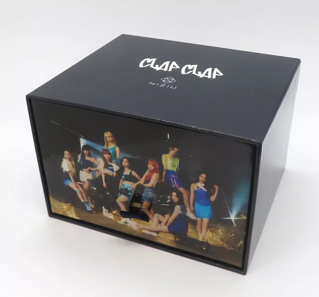 中古】特典系収納BOX NiziU マルチBOX 「CD CLAP CLAP WithU盤