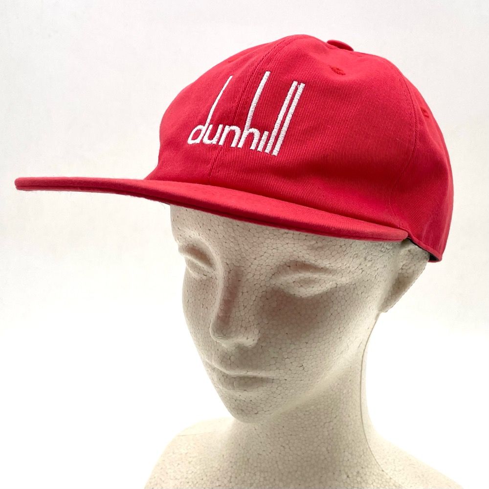 新品 ダンヒル dunhill コットン ベースボールキャップ 帽子 23日迄 DUNHILL コットンツイル ベースボールキャップ 刺繍 | THE