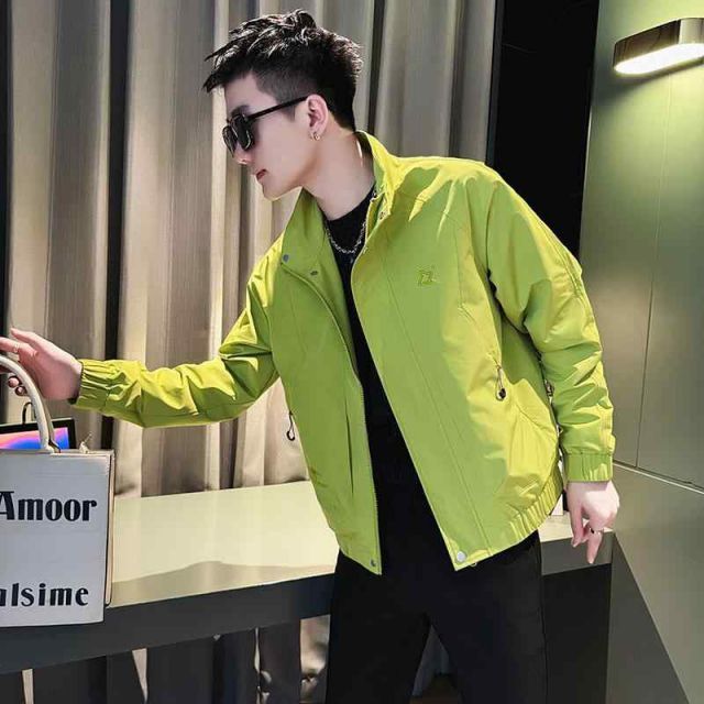 メンズ  服  シンプル ファッション オシャレ 大人 かっこいい 大きいサイズ ストリート 紳士服 シンプル スタンドカラー ジャケット 春秋 カジュアル トップス 服