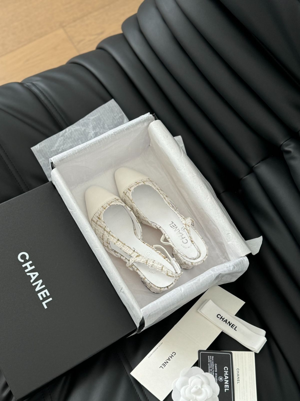 シャネル スリングバック バックレス サンダル14