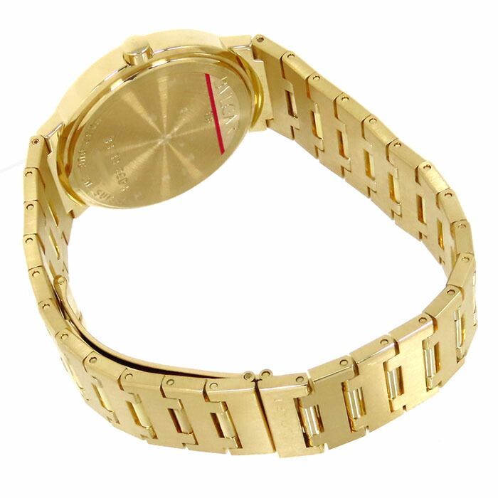 BVLGARI ブルガリ ブルガリブルガリ BB33GGD ブラック文字盤 K18YG 750
