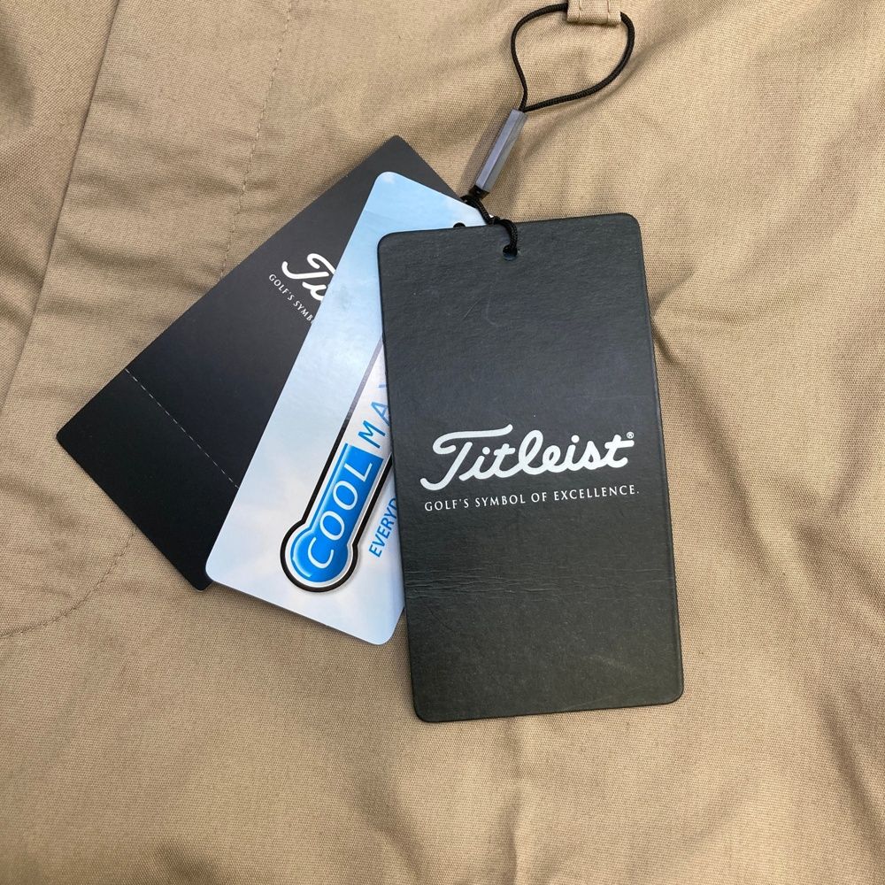 サイズ：88 TITLEIST タイトリスト  ストレッチパンツ  ベージュ系 [240101484795] ゴルフウェア メンズ ストスト サイズ：88 TITLEIST タイトリスト ストレッチパンツ ベージュ系