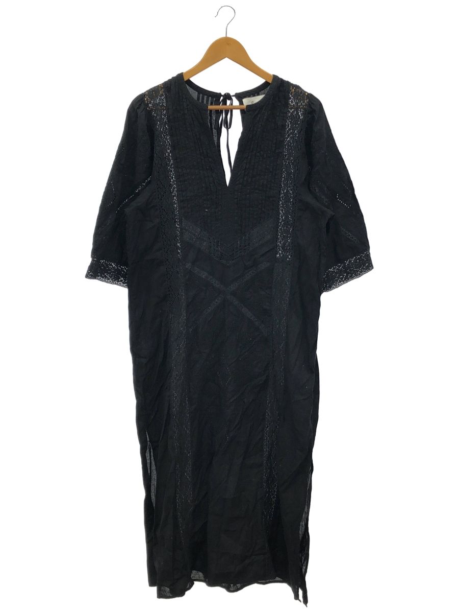 Sara mallika (サラマリカ) COTTON DOT JACQUARD DIAMOND LACE