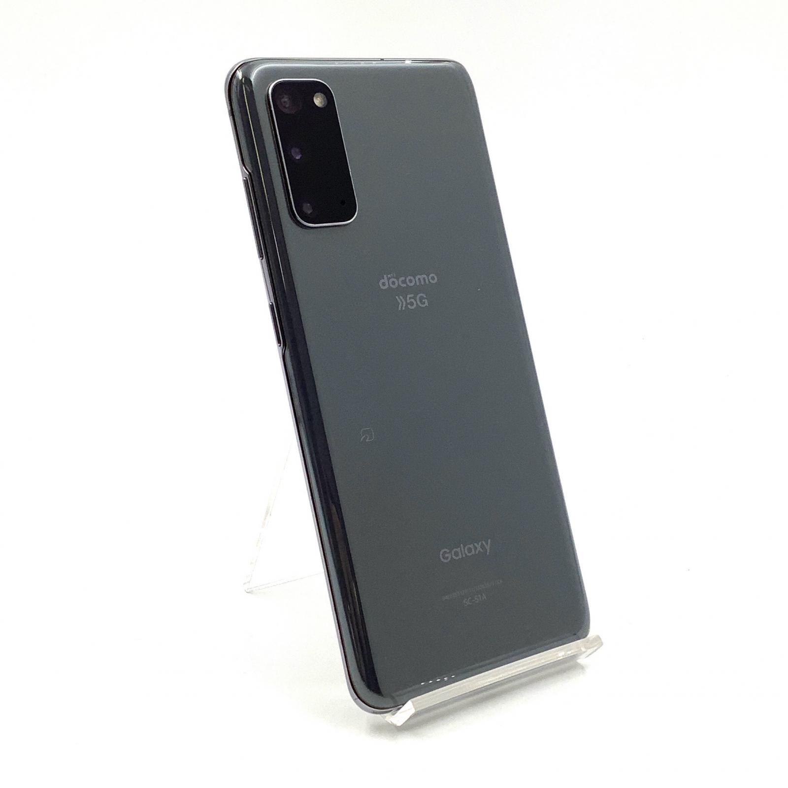 SAMSUNG - Galaxy S20 128GB コスミックグレー docomo SC-51A Samsung Galaxy S20 5G SC-51A Docomo Only 128GB Cosmic Gray A