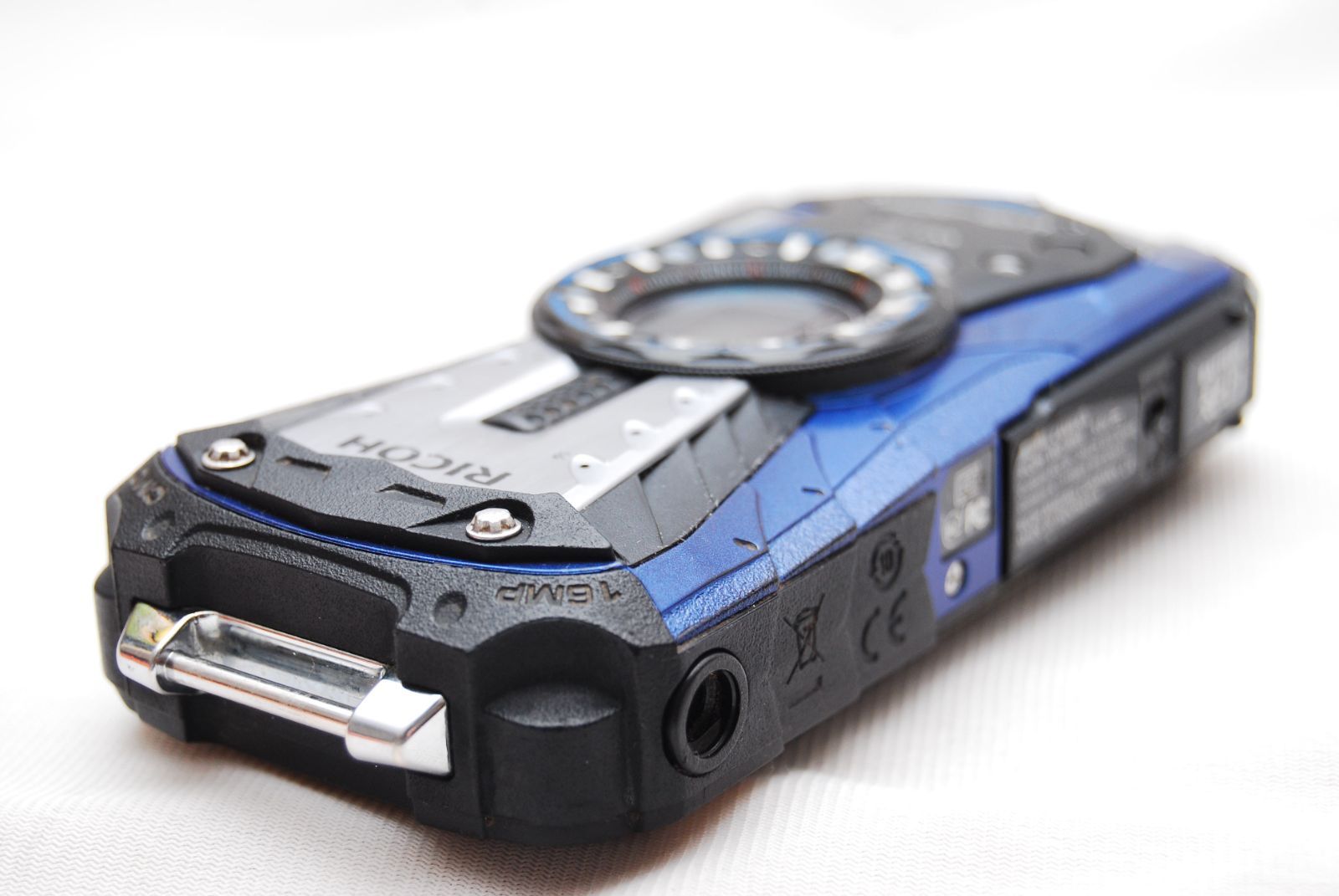  RICOH WG 40 W ブルー リコー SDカード付 コンパクトデジタルカメラ デジタルカメラ