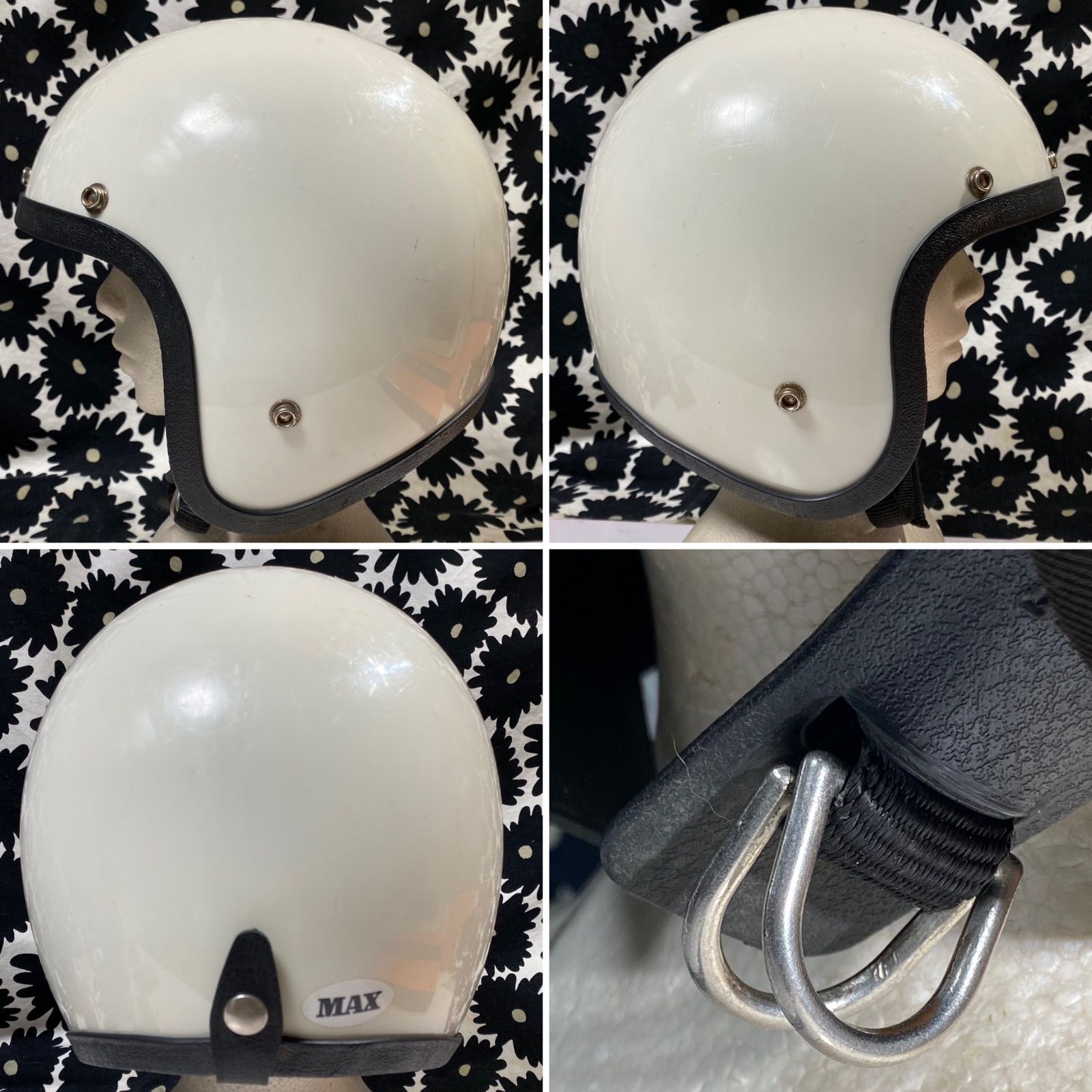 MAX 70's ジェットヘルメット リペア/目深加工済 Mシェル 約59cm〜61cm 