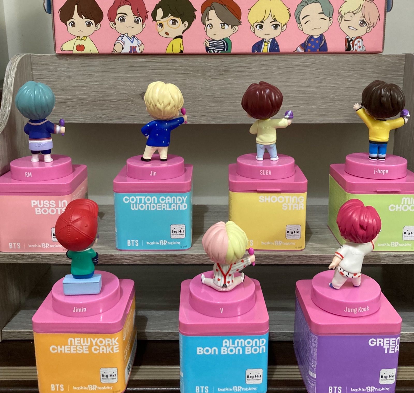 BTS バスキンロビンス タイニータン 公式フィギュアサーティワン 