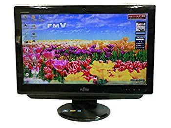  【中古】富士通 デスクトップパソコン パソコン EH30/CT ブラック デスクトップ 一体型 本体 Windows7 Athlon DVD 地デジ 4GB/500GB その他