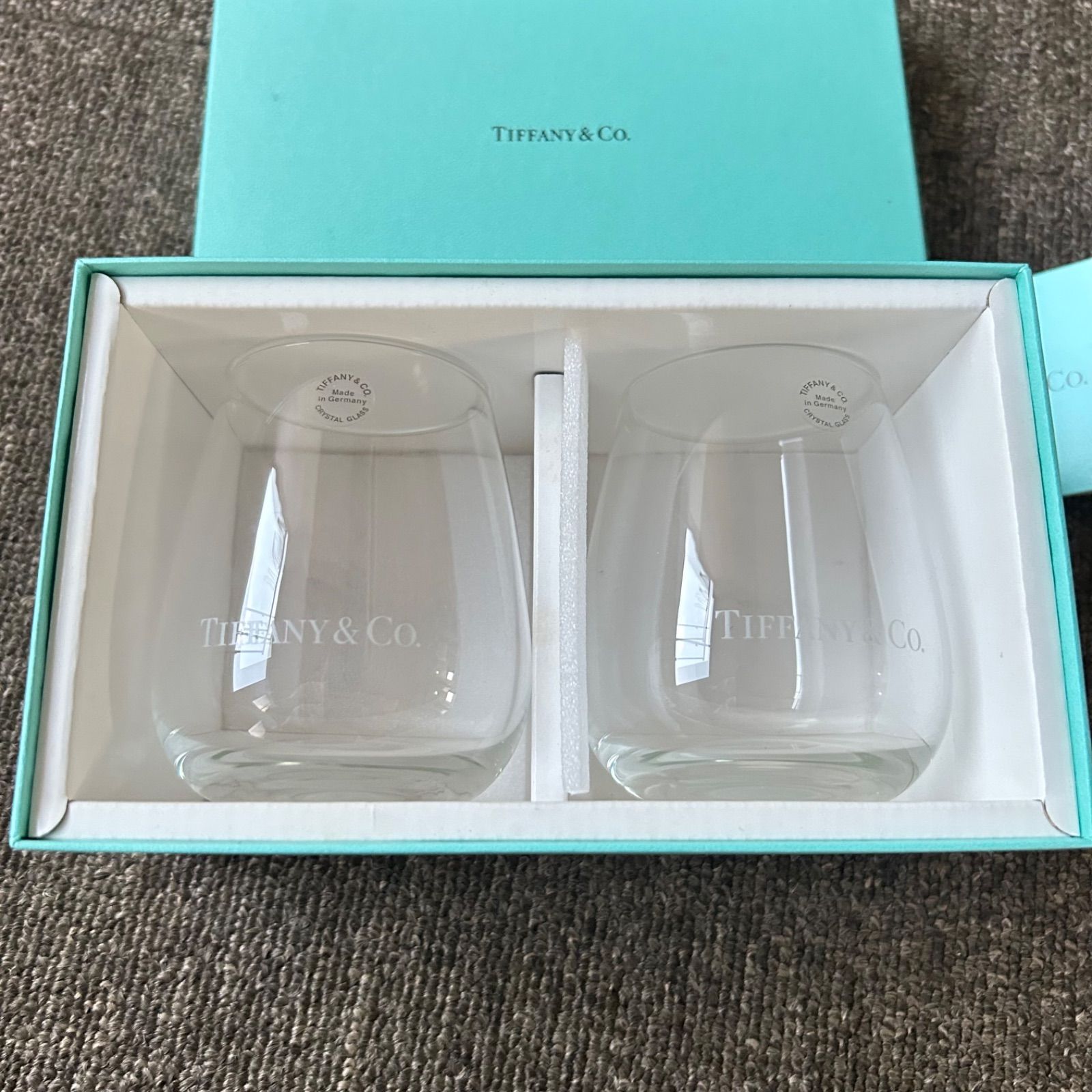 新品未使用 ティファニー ペアグラス 新品未使用)ティファニー