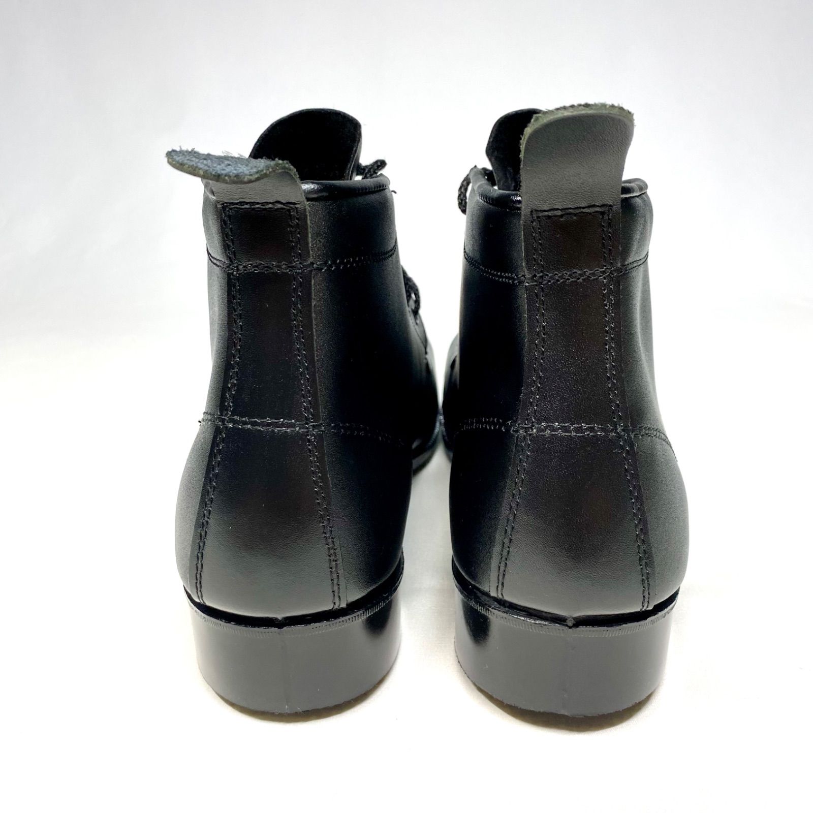 中古美品】ANGEL 安全靴 長編上靴 黒 サイズ 25.5 ◇ エンゼル メンズ