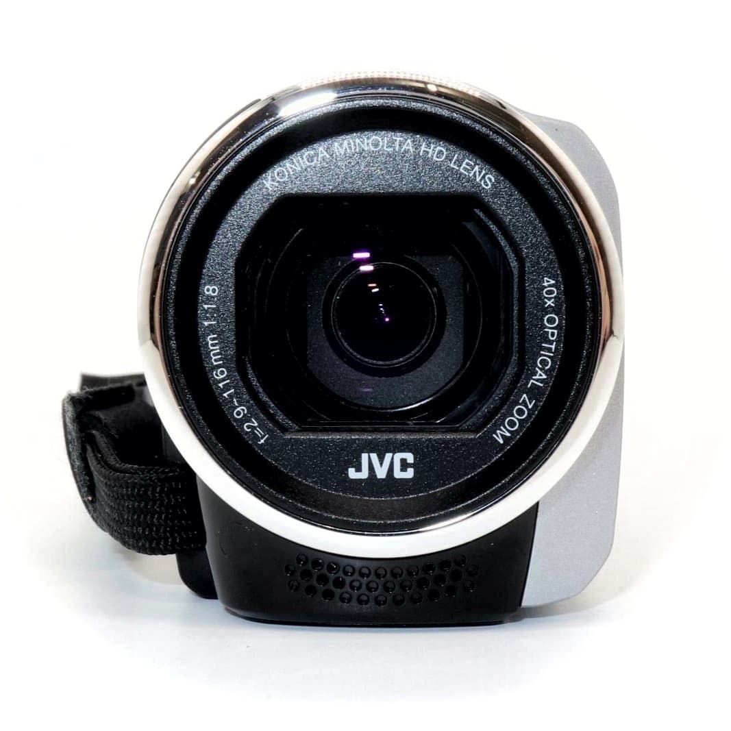 極上美品》 ビデオカメラ JVC GZ-E311-S シルバー エブリオ