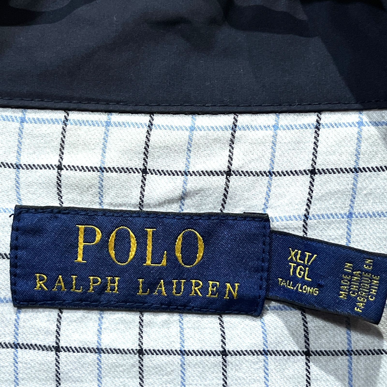 ポロラルフローレン ドリズラー ジャケット XLT TALL ネイビー POLO 