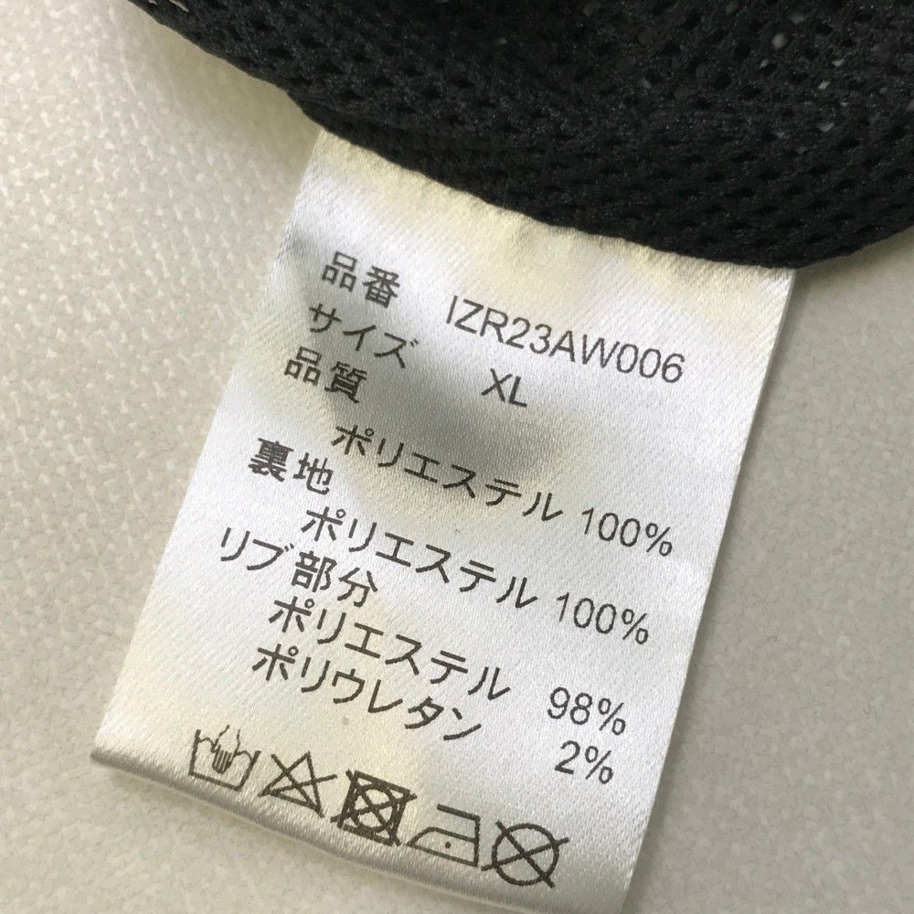 サイズ：XL IZREEL イズリール IZR23AW006 裏メッシュ ジップ