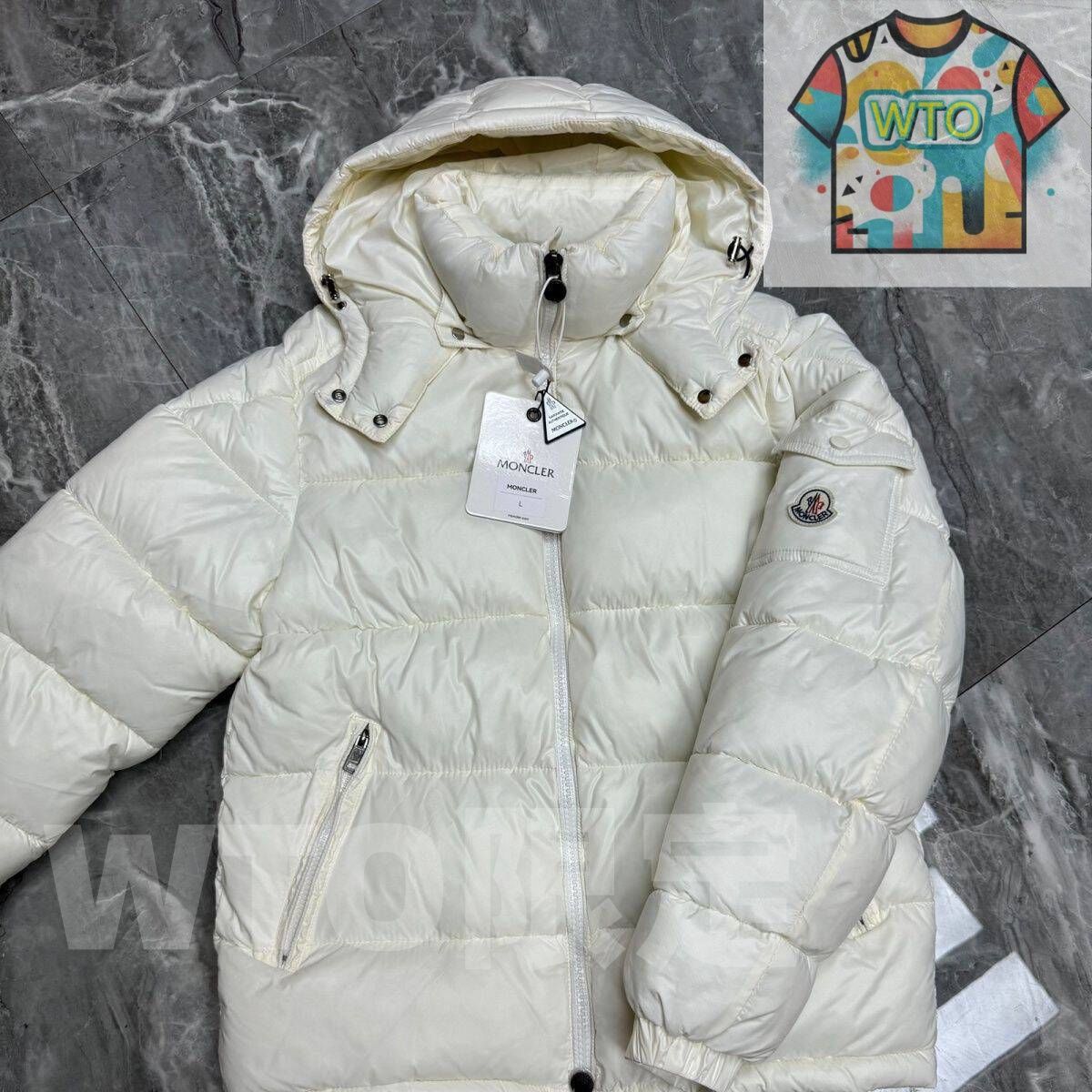 未使用MONCLER モンクレール ENET ジャケット ホワイト サイズ 0 mo-moncler2_1.jpg