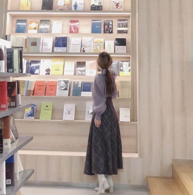 トップス シャツ ブラウス シフォンシャツ 袖あり 長袖 パフスリーブ