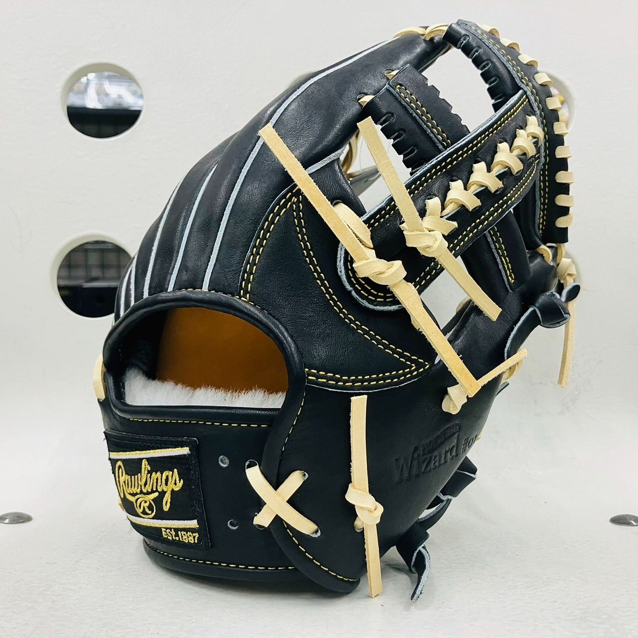 ローリングス Rawlings プロプリファード Wizard#01 オリジナルカスタムグラブ 硬式用 内野手用 キャメル紐に変更 高校野球対応 -  メルカリ