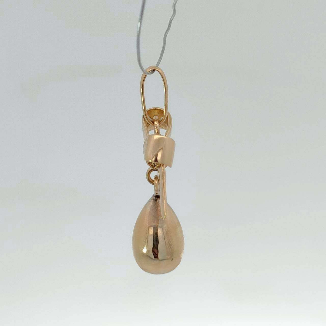 18金 K18 男女兼用 リボン モチーフ ネックレストップ 1.05ｇ D317 FORTGASGNV_COM_BR