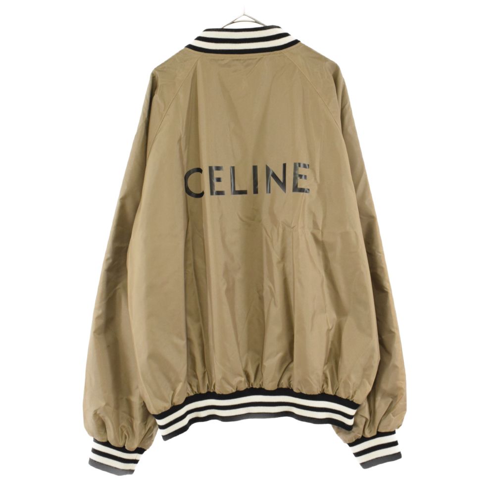 CELINE (セリーヌ) 22SS Teddy Jacket バックロゴナイロンテディ