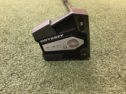 オデッセイ 2-BALL ELEVEN TOUR LINED 34インチ パター PT STROKE LAB RED フレックスその他 メンズ 男性用 右利き 右用 Bランク ゴルフクラブ