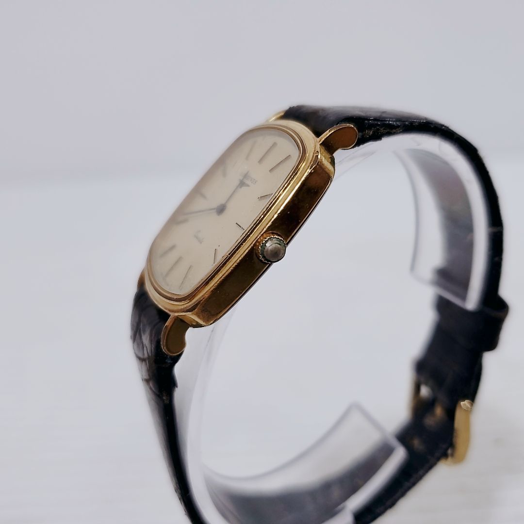 美品　ロンジン　メンズ腕時計 LOGINESS ロンジン QUARTZ 950-6092 腕時計 メンズ スイス製 - メルカリ