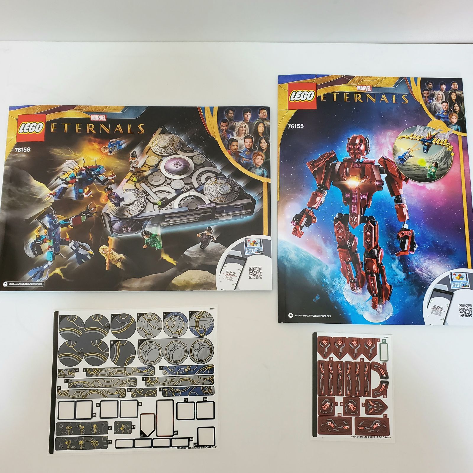 レゴ MARVEL エターナルズ 76155 アリシェム 76156 ドモ - メルカリ