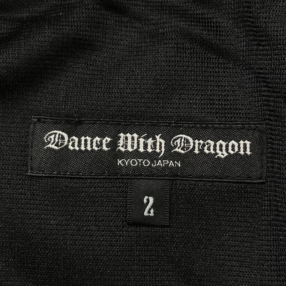 サイズ：2 DANCE WITH DRAGON ダンスウィズドラゴン フェイクレザー