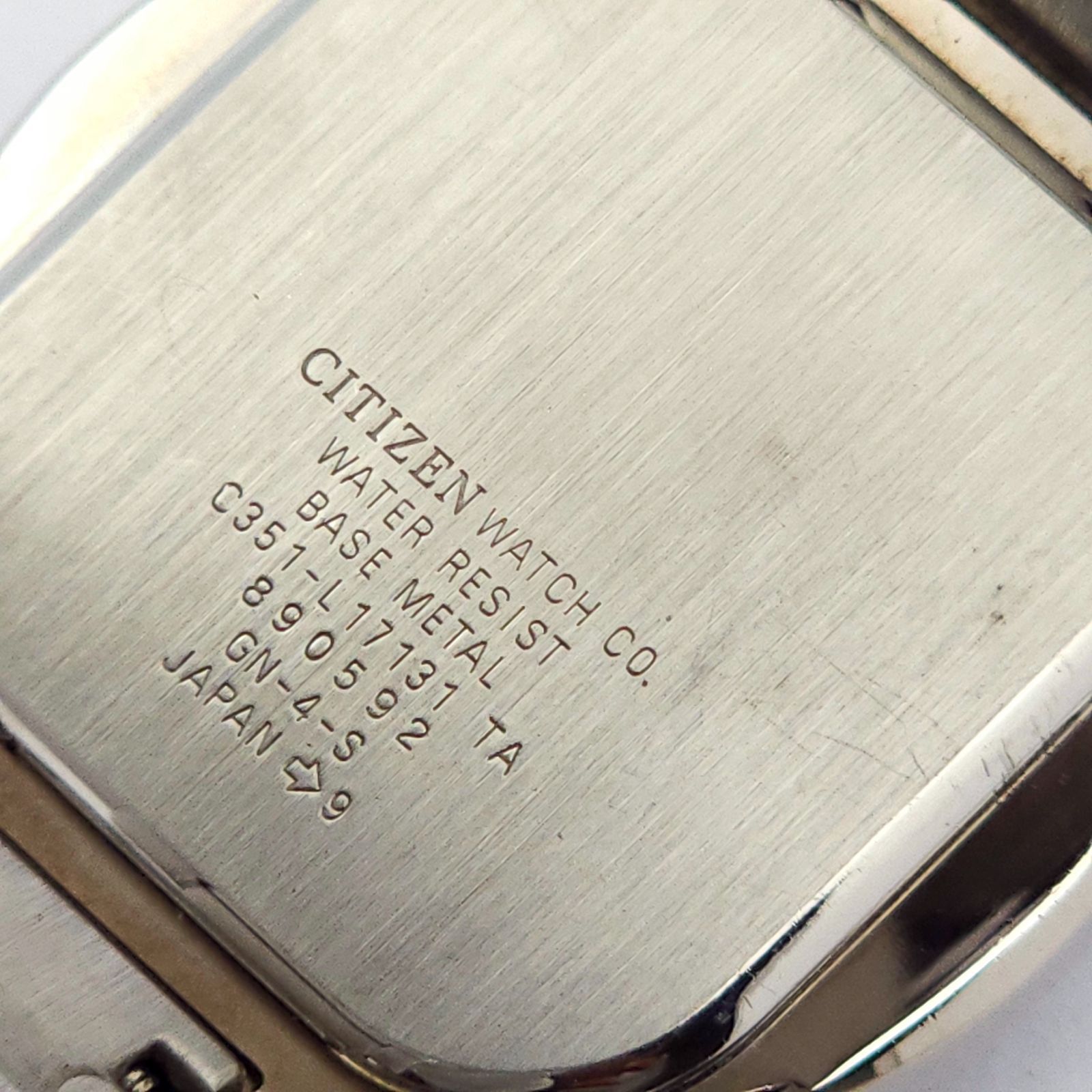 CITIZEN シチズン インディペンデント C351-L17131 アナデジ QZ 動作品