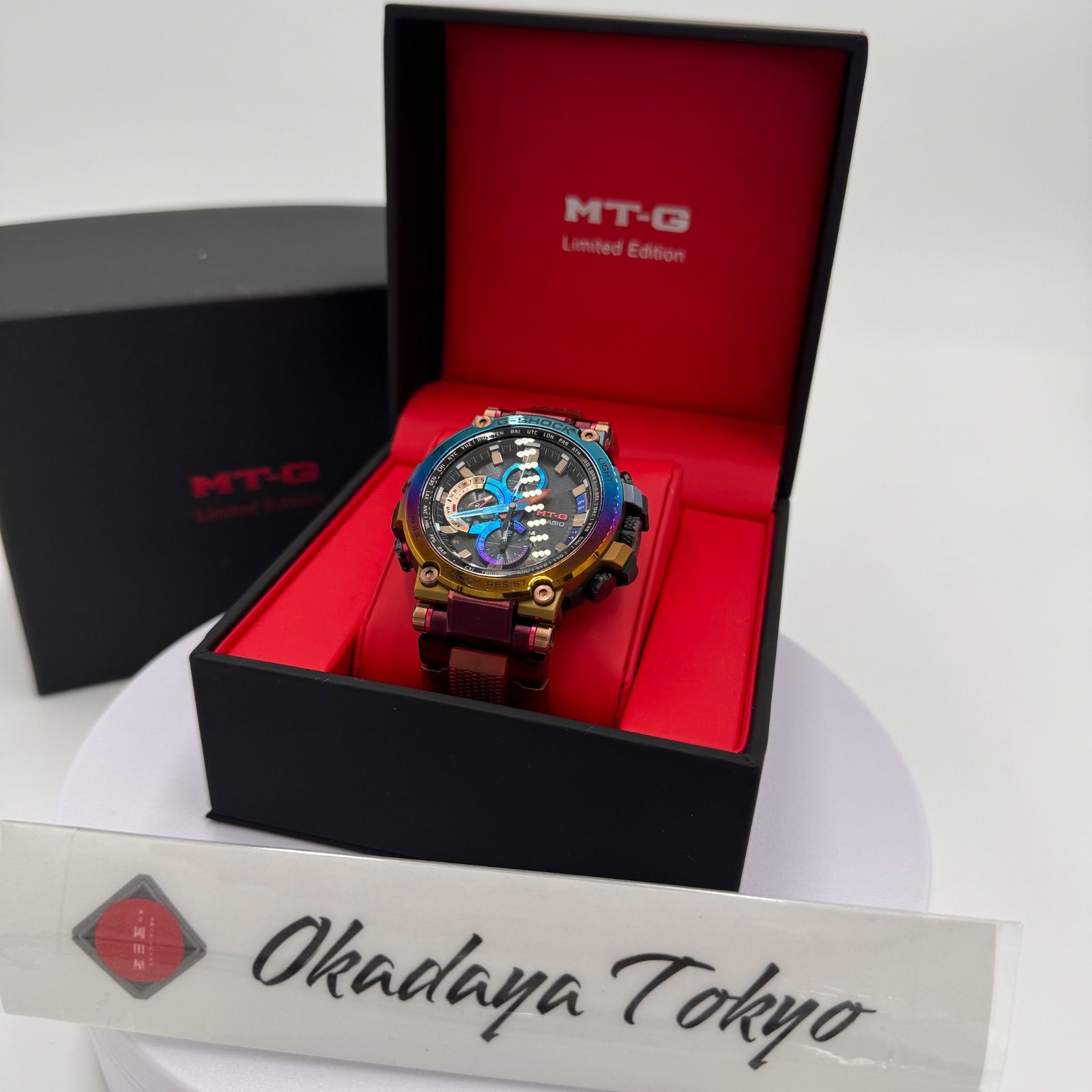 カシオ |G-SHOCK|ジーショック|MTG-B1000VL-4AJR|火山雷|電波ソーラー