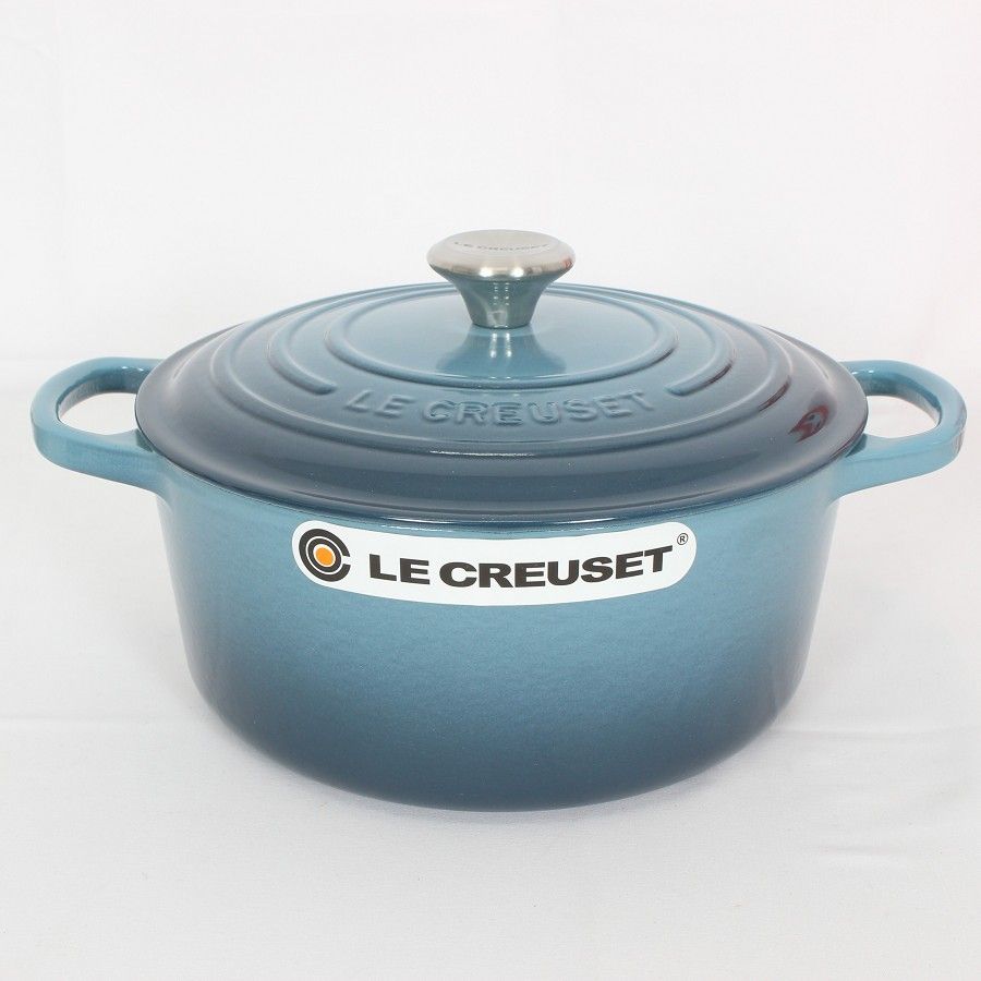 LE CREUSET ココット・ロンド 20cm マリンブルー LE CREUSET(ル・クルーゼ) ココット・ロンド マリンブルー |キッチン