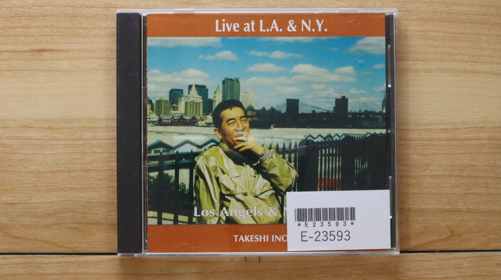中古CD☆猪俣猛/TAKESHI INOMATA□ Live at L.A. & Ν.Υ. 【BCD27018/++