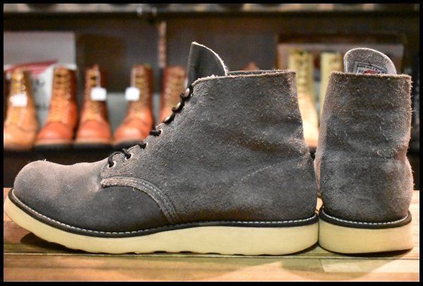 レッドウィング 8154 ビームス別注 ネイビー ラフアウト 9D 8D 良品