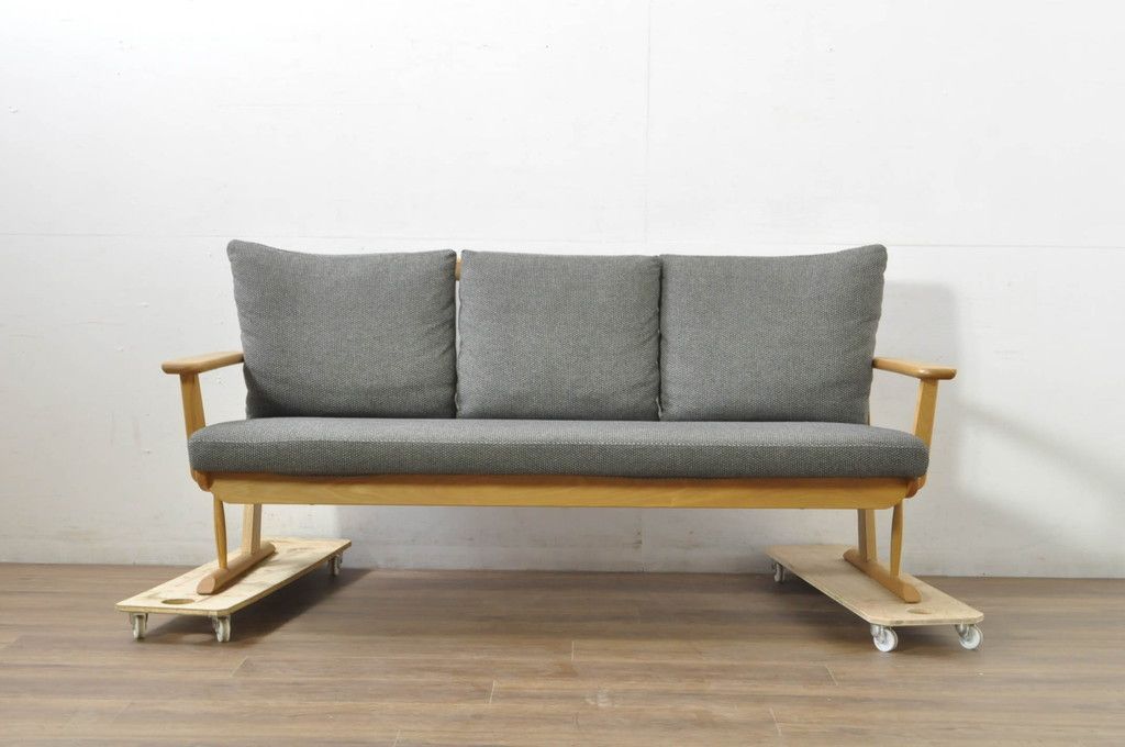 アウトレット【限定品・新品】★レトロモダン★【ヴィンテージ風】肘付ソファシャーク アウトレット【限定品・新品】☆レトロモダン☆【ヴィンテージ風
