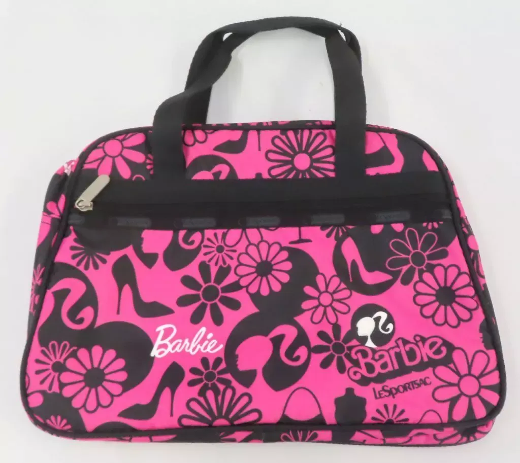【極美品】Barbie × LeSportsac バービーコラボ ボストンバッグ 美品！レスポートサック ボストン バービー Barbie レスポートサック