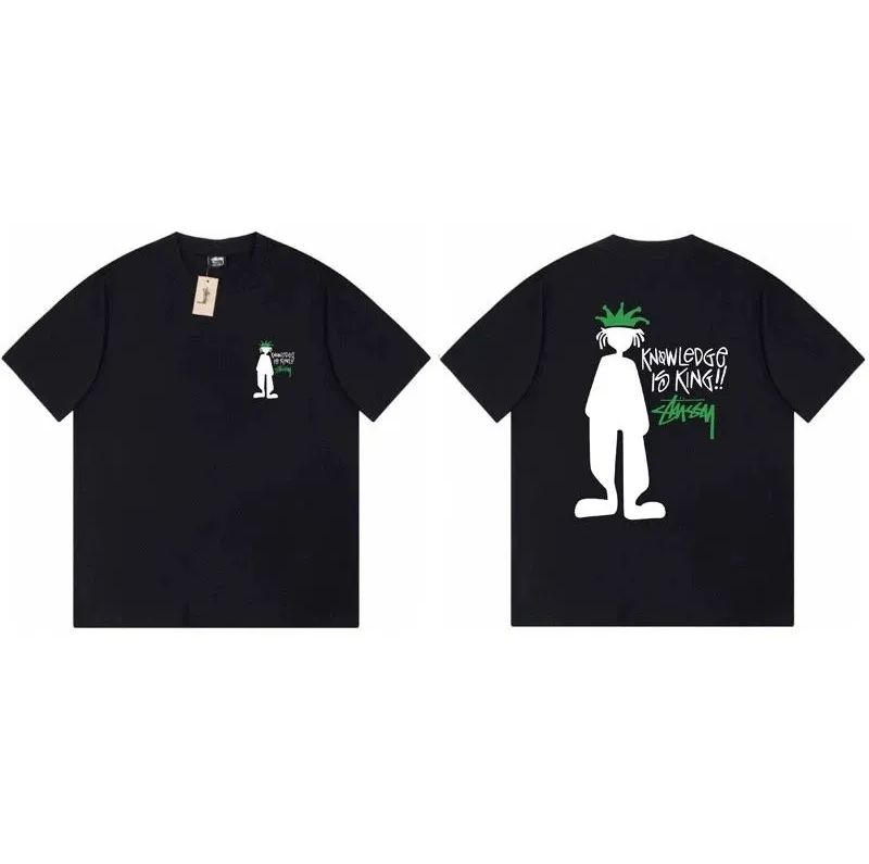 2025 新 stussyステューシーシャドーマンTシャツ 男女兼用