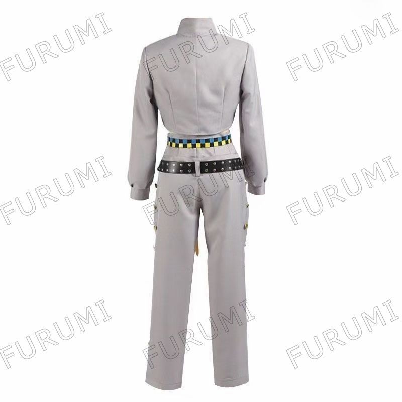 ジョジョの奇妙な冒険 岸辺 露伴 コスプレ衣装 ウィッグ付き カツラ アニメ 変装 コスチューム WWW_TRAVELLANDINDIA_COM