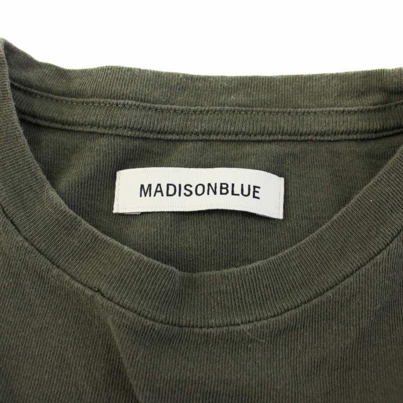 マディソンブルー MADISONBLUE POCKET TEE HARD TWIST Tシャツ