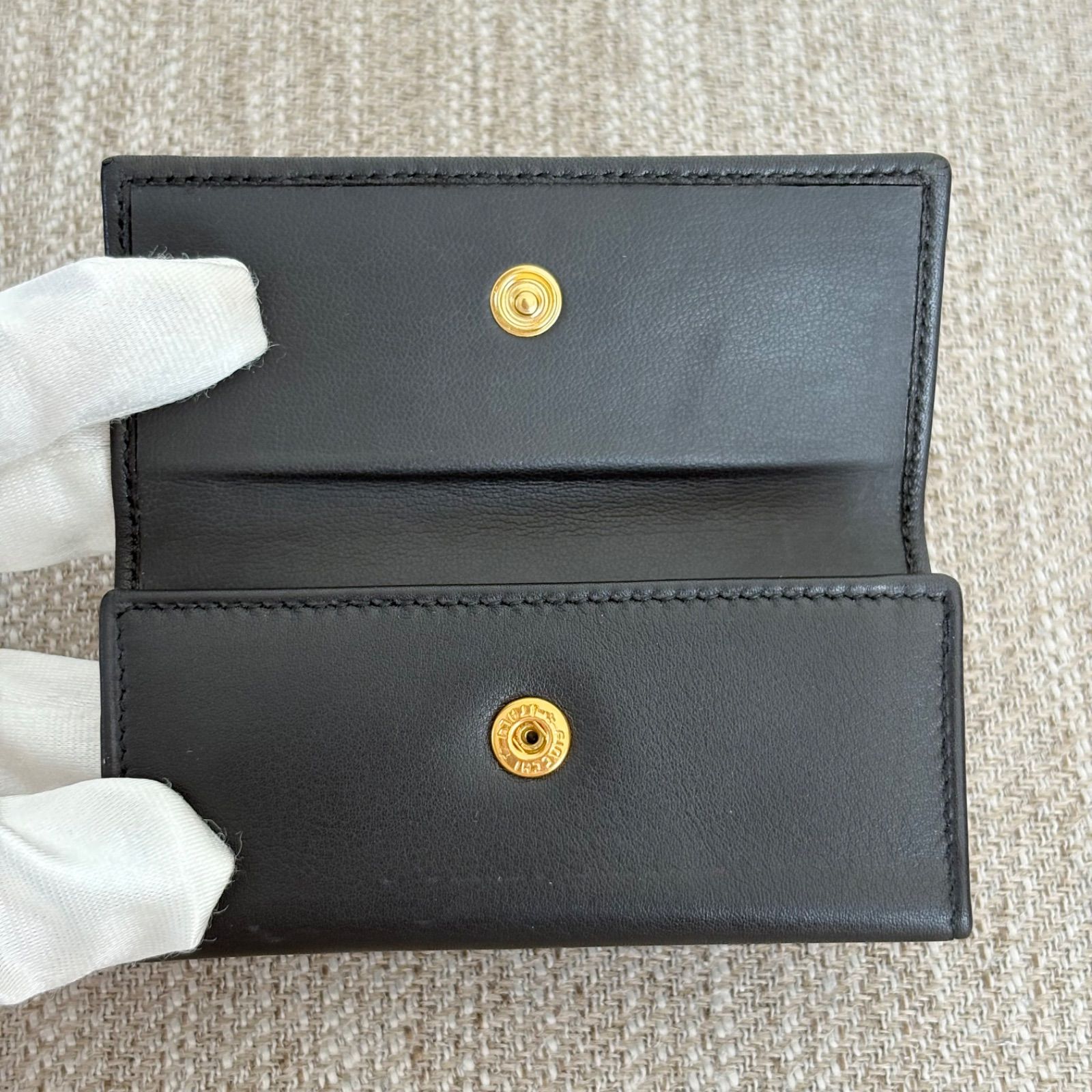 py様専用】celine セリーヌ キーケース レザー ブラック