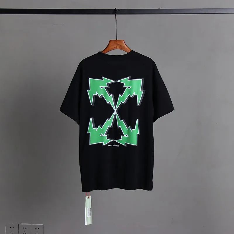 Off White ユニセックス半袖Tシャツ