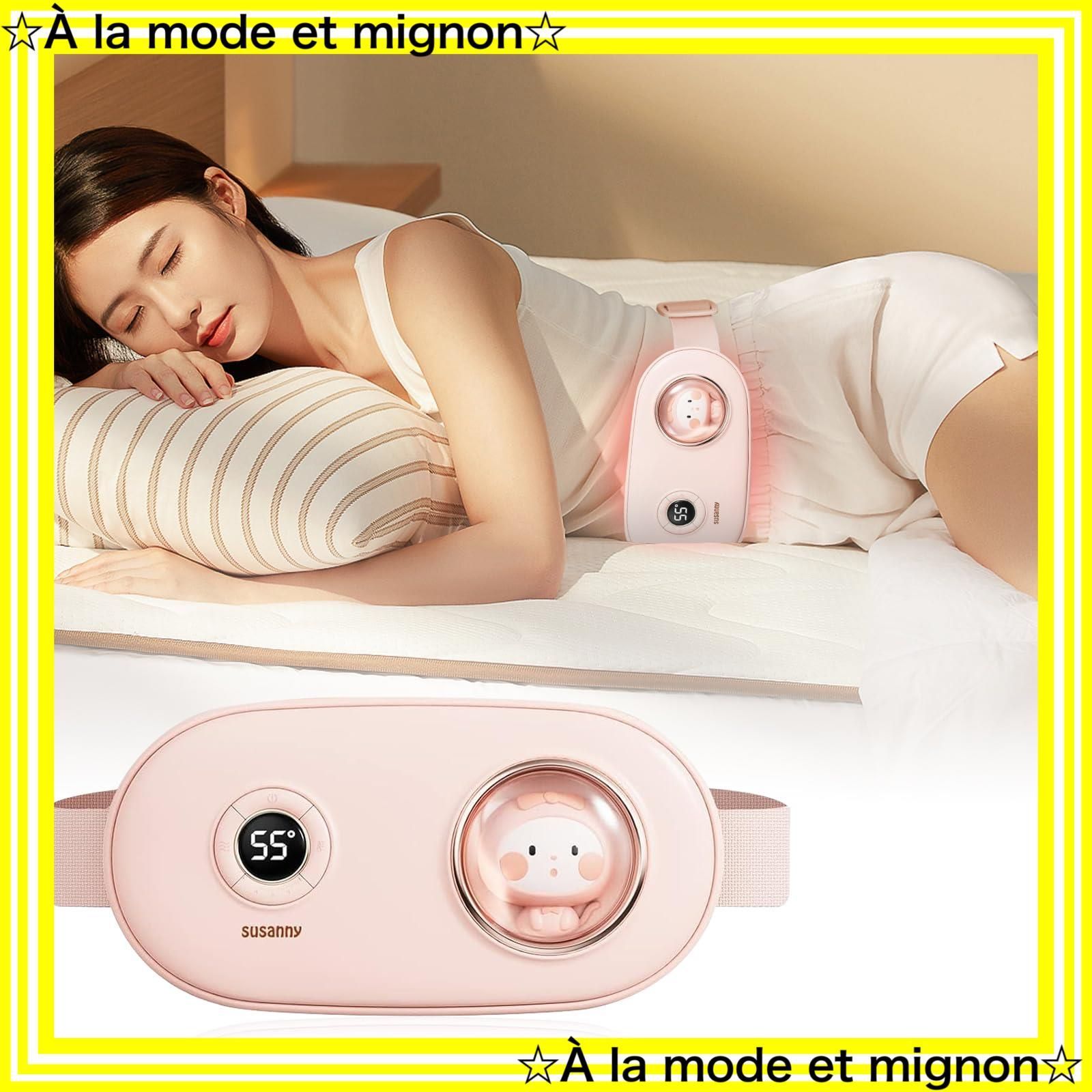 即日発送 ホットベルト 温熱ベルト 腹部 5種類調節 3段階ヒーター 暖房用品 腰 子|宮ホットベルト 電熱式 USB充電式 寒さ対策 携帯便利 自宅用 pulino 職場用 誕生日 プレゼント 女性 日本語取扱説明書付き