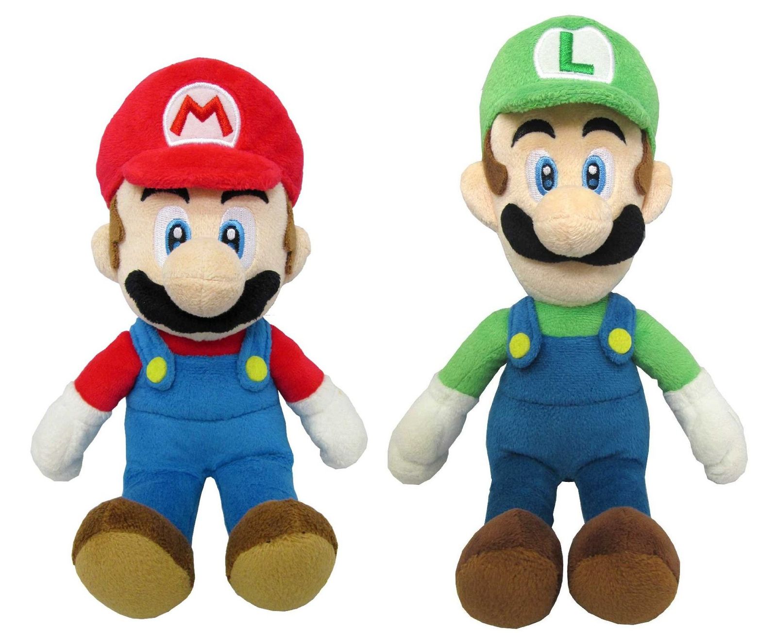 マリオ＆ルイージ(S) ぬいぐるみ2種セット【座高約18cm】スーパー