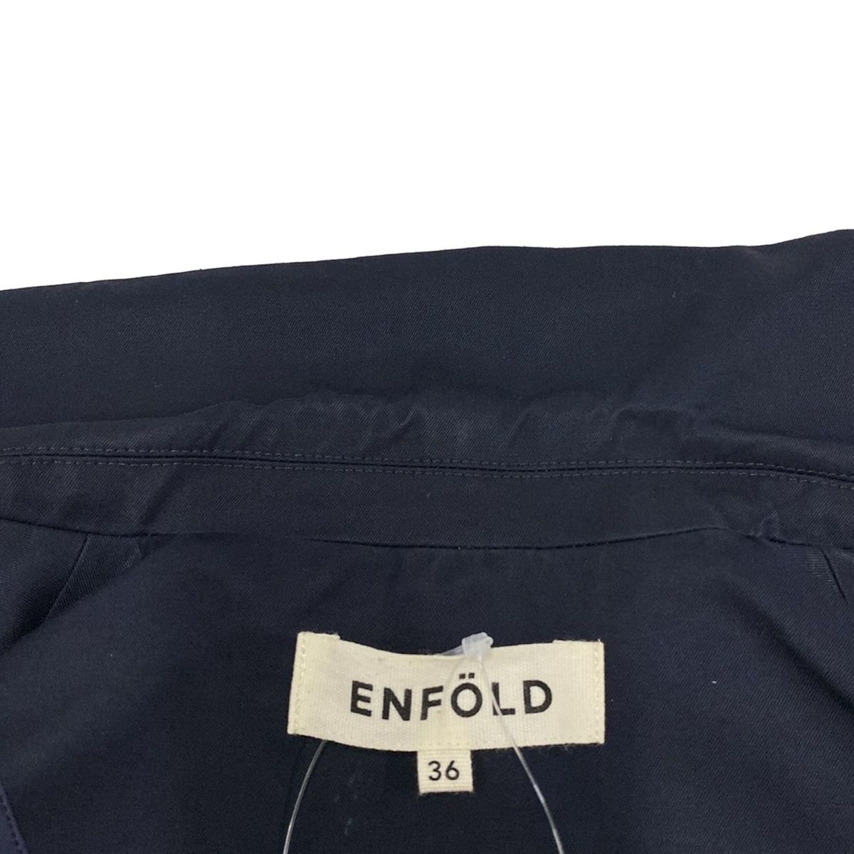 ENFOLD エンフォルド コート サイズ36 S レディース - ダークネイビー 長袖|春|秋 USTAUSTRALIA_COM_AU