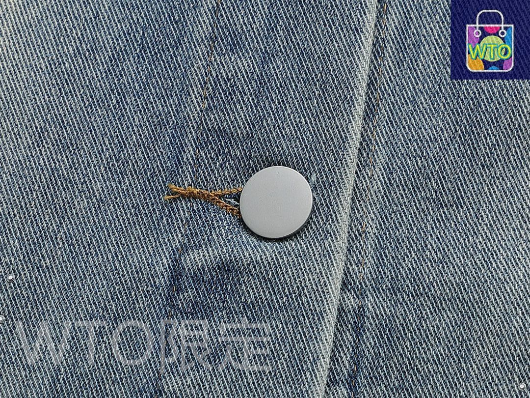 のホットジュエル付きジーンズジャケット