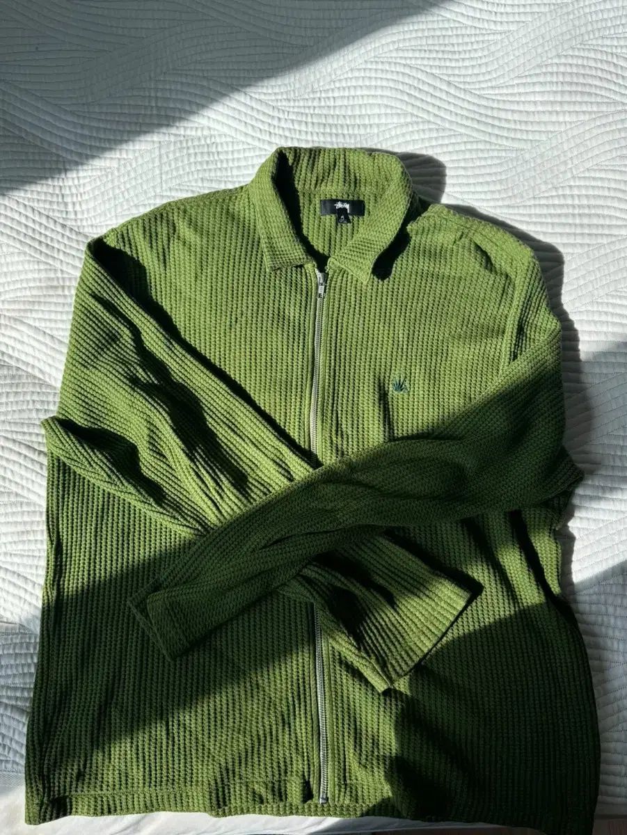 【雷市場（ポンジャン）商品韓国直送】 STUSSY(ステューシー) ジップアップ カーディガン